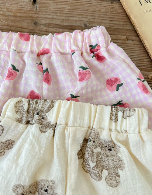 Load image into Gallery viewer, Baby Animal Print Sling Tops Combo Shorts Sets by MyKids-USA™
