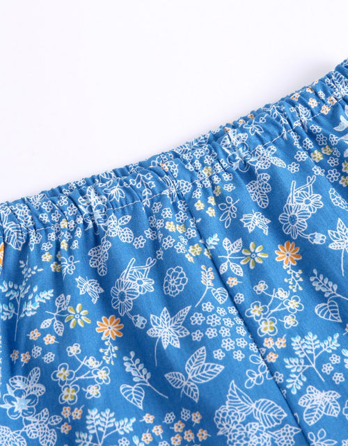 Load image into Gallery viewer, Baby Printed Pattern Belt Design T-Shirt Combo Shorts Japan Style 1-Pieces Sets Pajamas by MyKids-USA™
