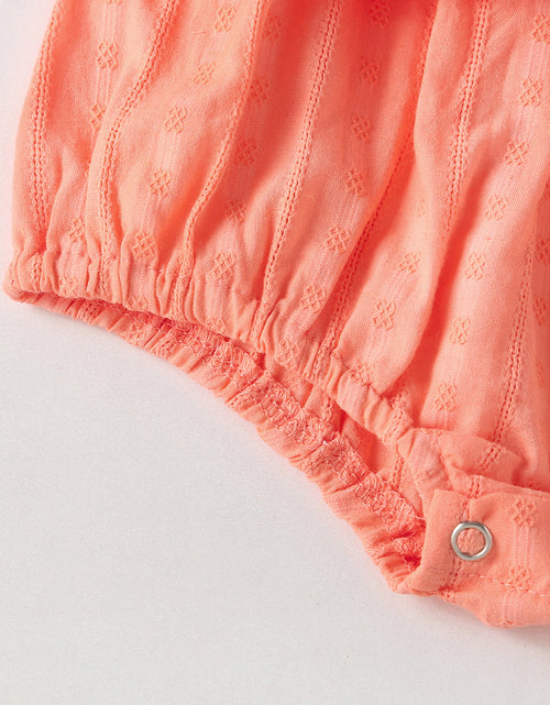 Load image into Gallery viewer, Baby Girl Solid Color Frill Trim Design Long-Sleeve Tops Combo Triangle Shorts Sets by MyKids-USA™
