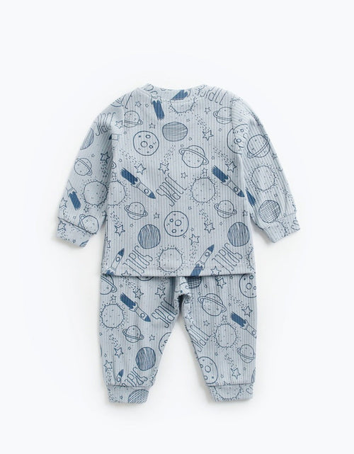 Load image into Gallery viewer, Baby 2pcs Cartoon Graphic Soft Cotton Shirt Combo Pants Sets Tracksuit by MyKids-USA™
