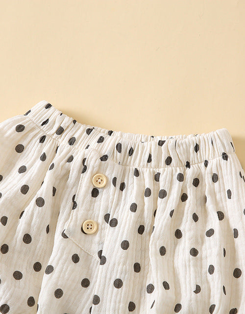 Load image into Gallery viewer, Baby Boys And Girls Cute Print Pattern Short Pants With Buttons by MyKids-USA™
