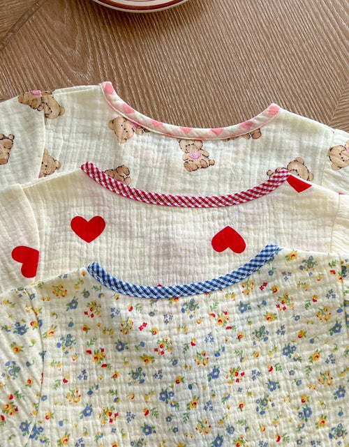 Load image into Gallery viewer, Baby Print Pattern T-Shirt Combo Shorts In Summer Sets by MyKids-USA™
