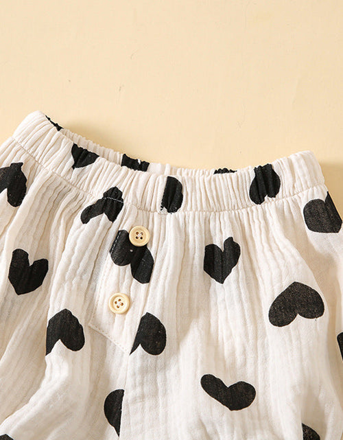 Load image into Gallery viewer, Baby Boys And Girls Cute Print Pattern Short Pants With Buttons by MyKids-USA™
