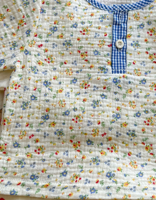 Load image into Gallery viewer, Baby Print Pattern T-Shirt Combo Shorts In Summer Sets by MyKids-USA™
