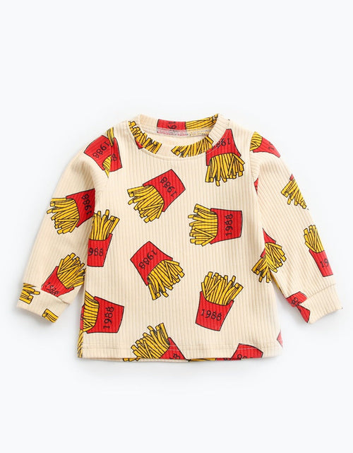 Load image into Gallery viewer, Baby 2pcs Cartoon Graphic Soft Cotton Shirt Combo Pants Sets Tracksuit by MyKids-USA™
