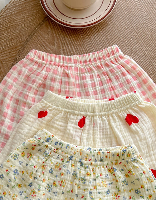 Load image into Gallery viewer, Baby Print Pattern T-Shirt Combo Shorts In Summer Sets by MyKids-USA™
