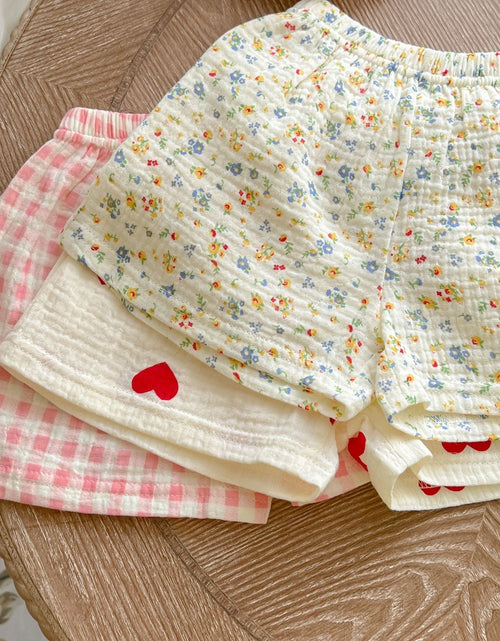 Load image into Gallery viewer, Baby Print Pattern T-Shirt Combo Shorts In Summer Sets by MyKids-USA™
