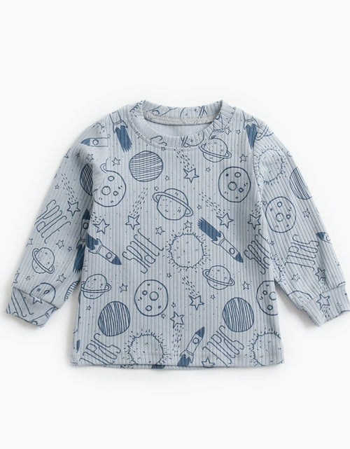 Load image into Gallery viewer, Baby 2pcs Cartoon Graphic Soft Cotton Shirt Combo Pants Sets Tracksuit by MyKids-USA™
