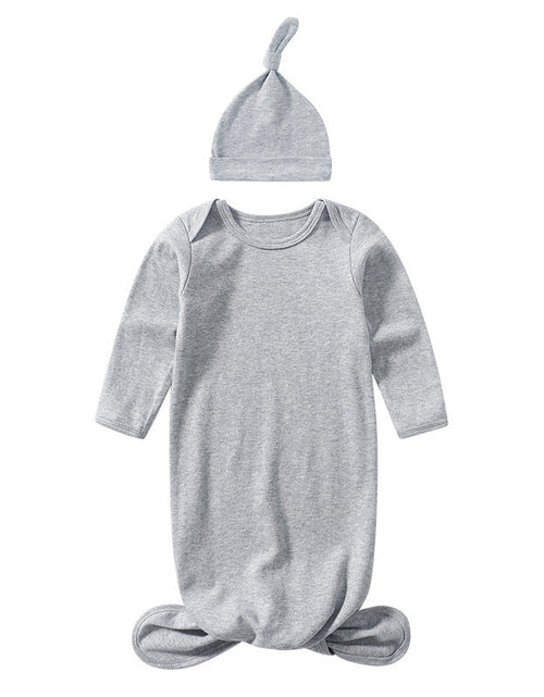 Load image into Gallery viewer, Baby Sleeping Bag Hat Set Spring Summer Baby Sleepwear Anti-Kicker Surprise Jump Swaddling Clothes by MyKids-USA™
