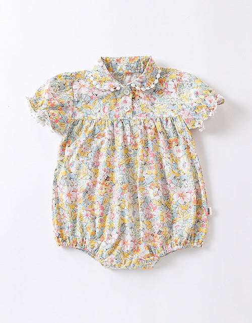 Load image into Gallery viewer, Baby Floral Pattern Fashion Princess Onesie&amp;Sets by MyKids-USA™
