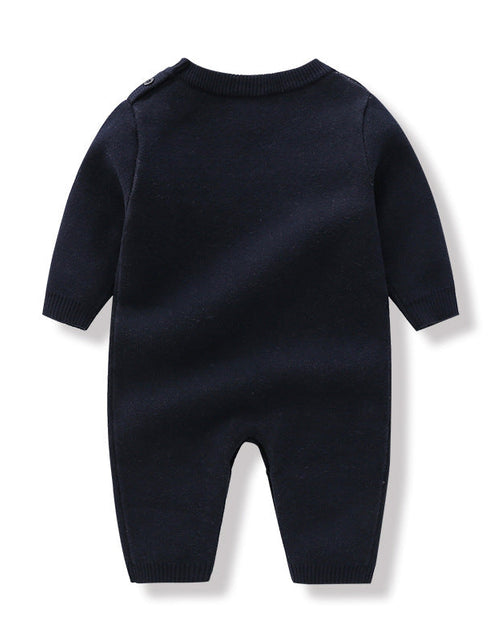 Load image into Gallery viewer, Baby Cartoon Bear Pattern Long Sleeve Quality Romper by MyKids-USA™
