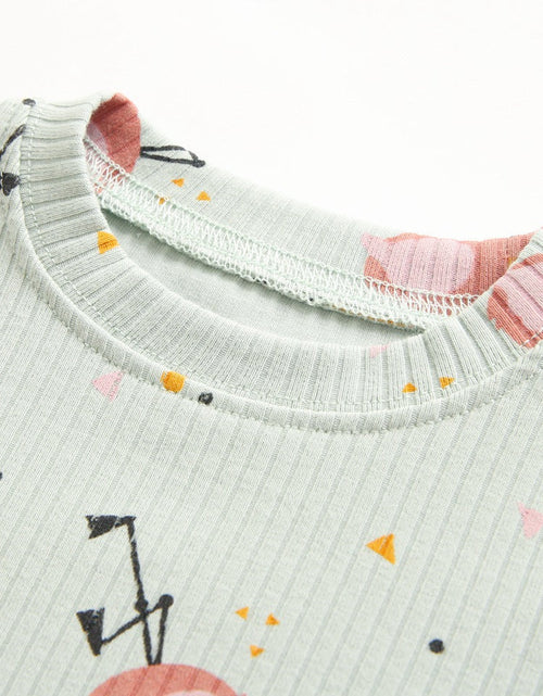 Load image into Gallery viewer, Baby 2pcs Cartoon Graphic Soft Cotton Shirt Combo Pants Sets Tracksuit by MyKids-USA™
