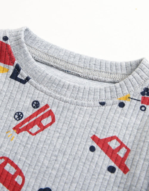 Load image into Gallery viewer, Baby 2pcs Cartoon Graphic Soft Cotton Shirt Combo Pants Sets Tracksuit by MyKids-USA™
