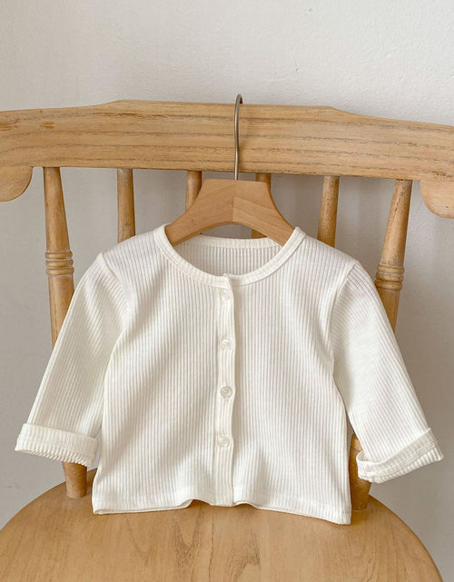 Load image into Gallery viewer, Baby Girl Solid Color Onesies With Cardigan In Summer by MyKids-USA™
