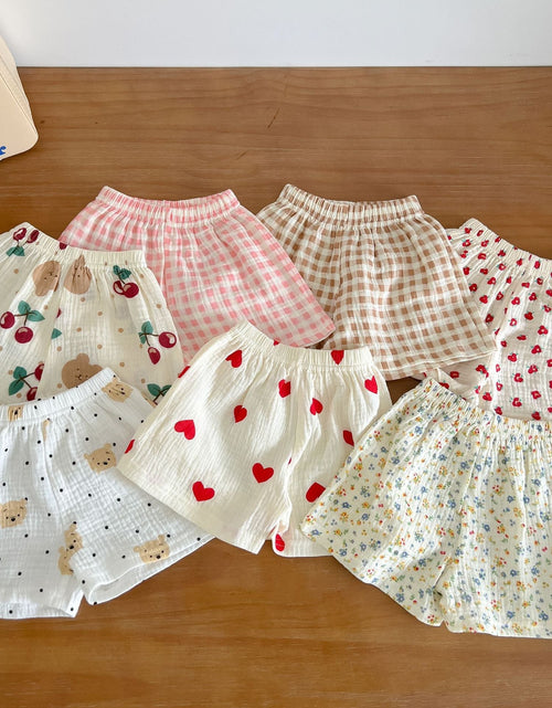 Load image into Gallery viewer, Baby Print Pattern T-Shirt Combo Shorts In Summer Sets by MyKids-USA™
