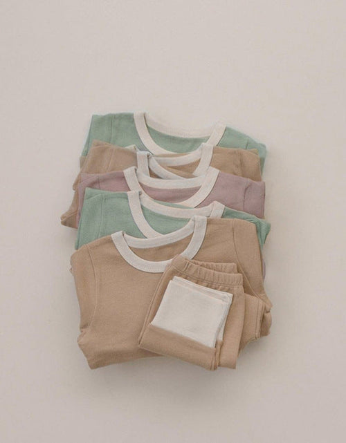 Load image into Gallery viewer, Baby Various Print Pattern Soft Cotton Clothes Sets Tracksuit by MyKids-USA™
