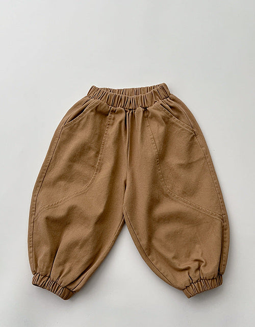 Load image into Gallery viewer, Baby Solid Color Quality Loose Casual Pants Trousers by MyKids-USA™

