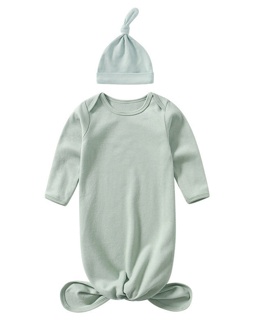 Load image into Gallery viewer, Baby Sleeping Bag Hat Set Spring Summer Baby Sleepwear Anti-Kicker Surprise Jump Swaddling Clothes by MyKids-USA™
