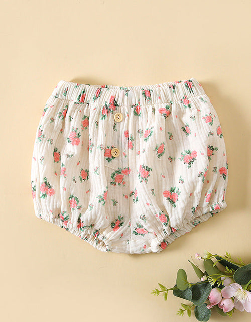 Load image into Gallery viewer, Baby Boys And Girls Cute Print Pattern Short Pants With Buttons by MyKids-USA™
