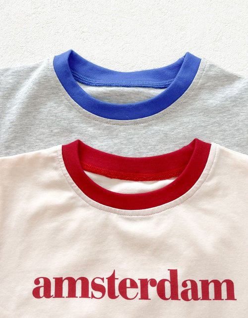 Load image into Gallery viewer, Baby Unisex Girl Boy Letter Print Round Collar Cotton Onesie by MyKids-USA™
