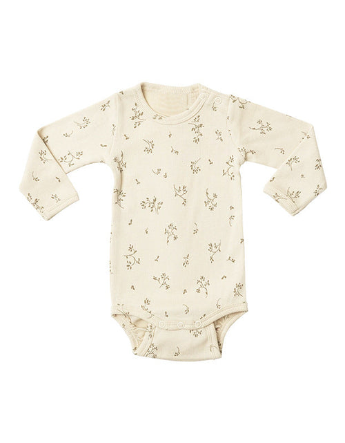 Load image into Gallery viewer, Baby Cartoon &amp; Floral Pattern Long Sleeve Onesies With Pants Sets by MyKids-USA™
