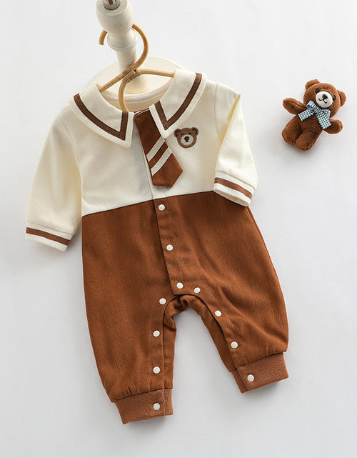 Load image into Gallery viewer, Baby Girl Cartoon Bear Embroidered Pattern College Style Kids Valentine’s Day Clothes by MyKids-USA™
