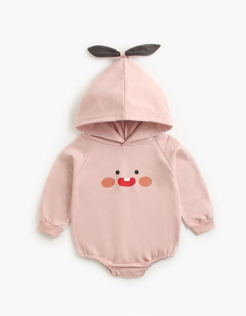 Load image into Gallery viewer, Baby Cartoon Pattern Korean Style Onesies With Hat by MyKids-USA™
