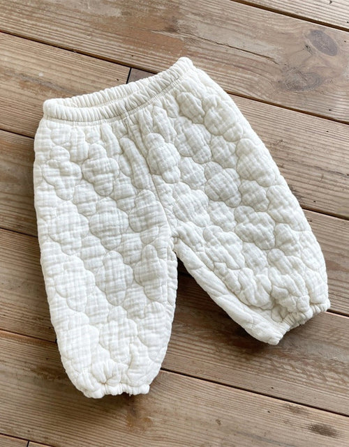 Load image into Gallery viewer, Baby Bear Patched Pattern Quilted Warm Lapel Cute Sets by MyKids-USA™
