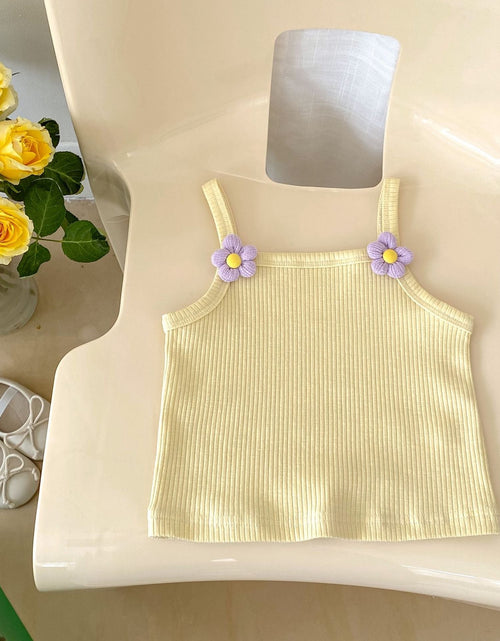 Load image into Gallery viewer, Baby Girl Sling Vest Combo Princess White Skirt Sets by MyKids-USA™
