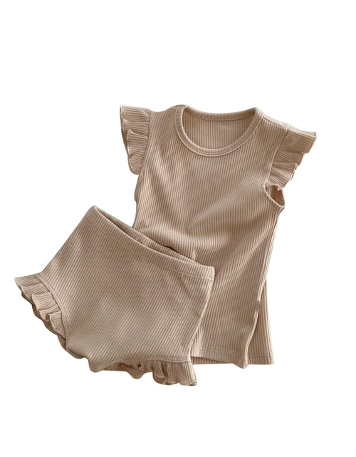 Load image into Gallery viewer, Baby Solid Color Crewneck Tops Sets by MyKids-USA™
