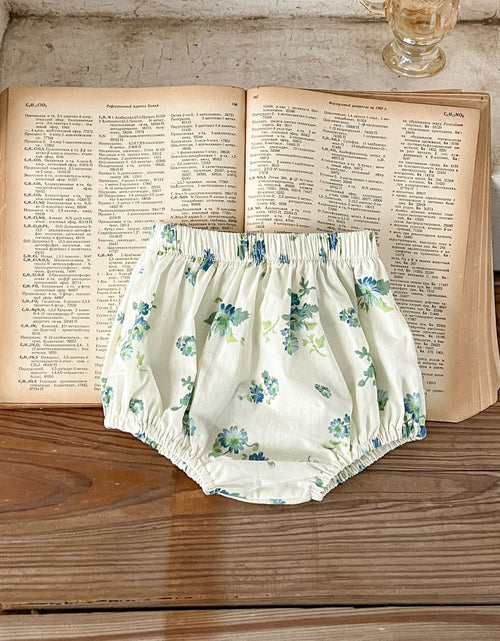 Load image into Gallery viewer, Baby Girl Flower Pattern Square Neck Onesies &amp; Sets by MyKids-USA™
