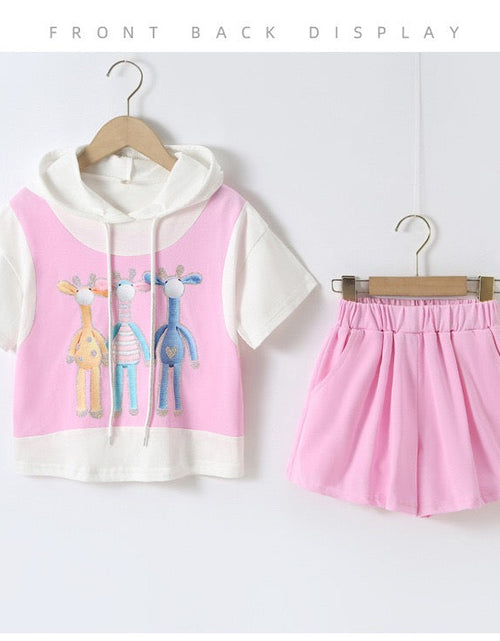 Load image into Gallery viewer, Cute Print Pattern Casual T-Shirt Clothing Sets by MyKids-USA™
