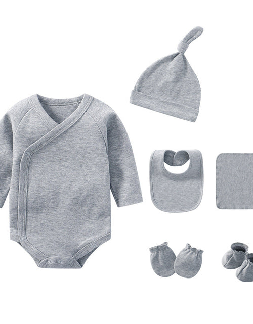 Load image into Gallery viewer, Newborn Solid Color Cotton Bodysuit Thin Style Sets by MyKids-USA™
