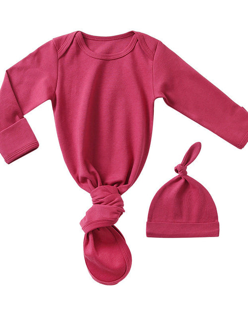 Load image into Gallery viewer, Baby Sleeping Bag Hat Set Spring Summer Baby Sleepwear Anti-Kicker Surprise Jump Swaddling Clothes by MyKids-USA™
