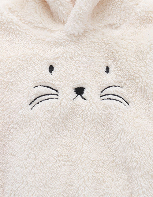 Load image into Gallery viewer, Baby Embroidered Pattern Rabbit Ear Design Thickened Onesies Bodysuit by MyKids-USA™
