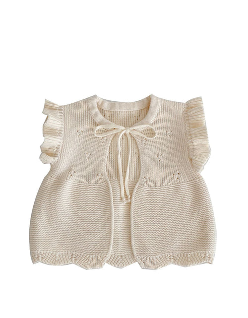 Load image into Gallery viewer, Baby Girl Solid Color Butterfly Sleeve Thin Style Cute Cardigan by MyKids-USA™
