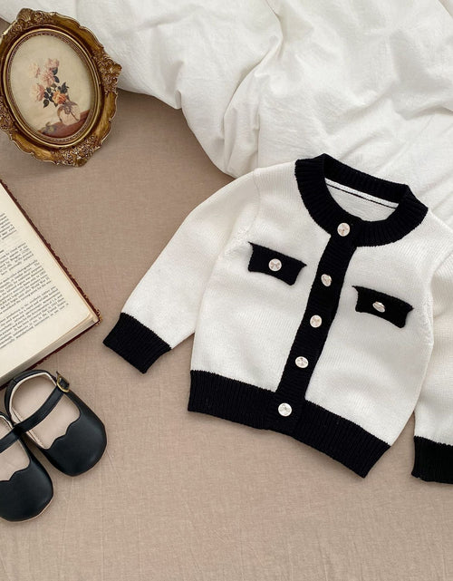 Load image into Gallery viewer, Baby Color Matching Design Sleeveless Onesies With Cardigan Sets by MyKids-USA™
