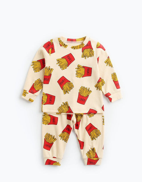 Load image into Gallery viewer, Baby 2pcs Cartoon Graphic Soft Cotton Shirt Combo Pants Sets Tracksuit by MyKids-USA™
