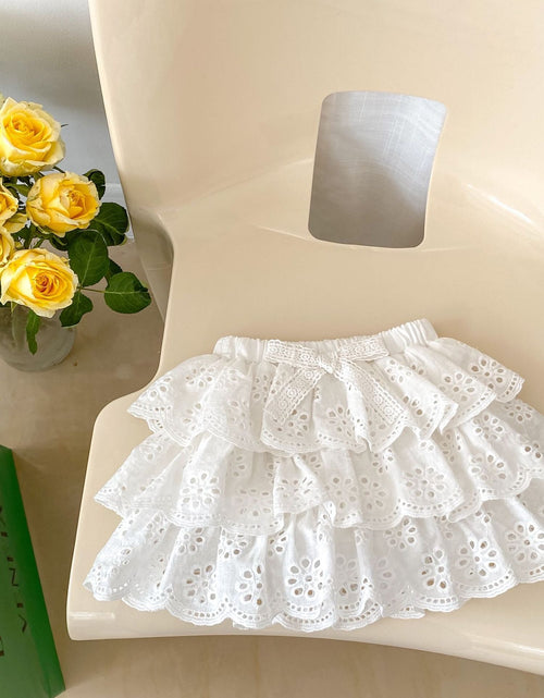 Load image into Gallery viewer, Baby Girl Sling Vest Combo Princess White Skirt Sets by MyKids-USA™
