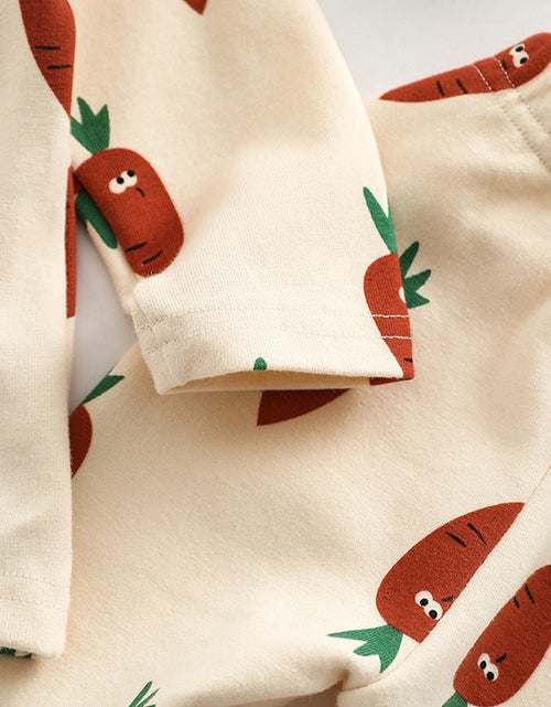 Load image into Gallery viewer, Baby All Over Print Pattern Tops Combo Pants Lovely Sets Home Clothes by MyKids-USA™
