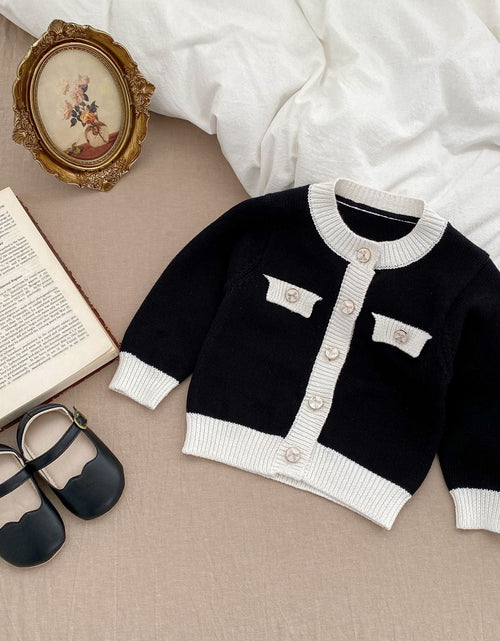 Load image into Gallery viewer, Baby Color Matching Design Sleeveless Onesies With Cardigan Sets by MyKids-USA™
