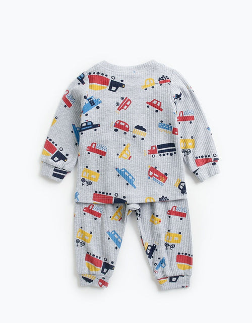 Load image into Gallery viewer, Baby 2pcs Cartoon Graphic Soft Cotton Shirt Combo Pants Sets Tracksuit by MyKids-USA™
