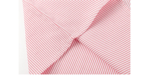 Load image into Gallery viewer, Girl Striped Pattern Tops Combo Bow Belt Pants Summer 1-Pieces Sets by MyKids-USA™
