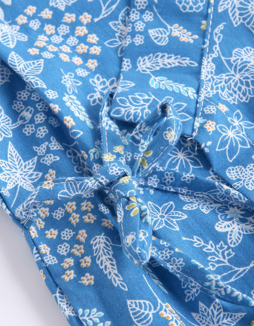 Load image into Gallery viewer, Baby Printed Pattern Belt Design T-Shirt Combo Shorts Japan Style 1-Pieces Sets Pajamas by MyKids-USA™
