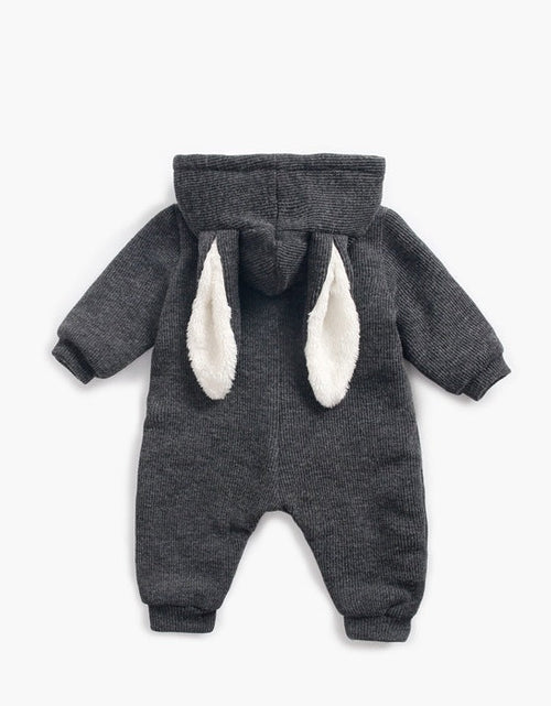 Load image into Gallery viewer, Baby Cartoon Shape Design Soft Fleece Thickened Romper In Autumn &amp; Winter by MyKids-USA™
