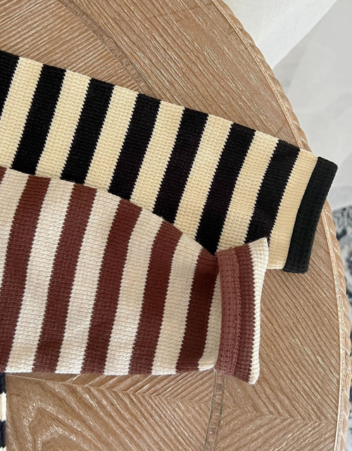 Load image into Gallery viewer, Baby Striped Pattern Long Sleeve Tops &amp; Triangle Shorts 1 Pieces Sets by MyKids-USA™
