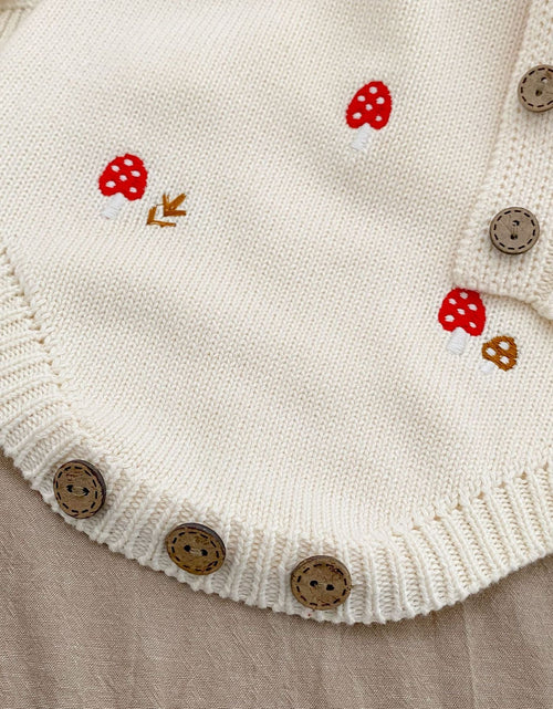 Load image into Gallery viewer, Baby Girl Embroidered Pattern Sleeveless Onesies or Cardigan by MyKids-USA™
