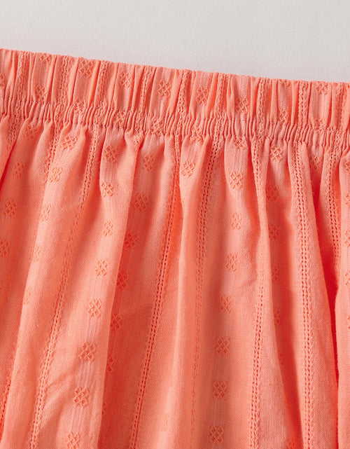 Load image into Gallery viewer, Baby Girl Solid Color Frill Trim Design Long-Sleeve Tops Combo Triangle Shorts Sets by MyKids-USA™
