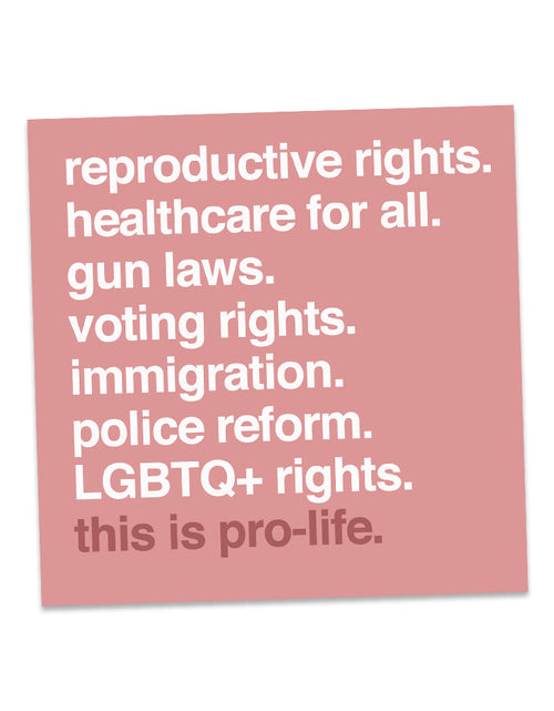 Load image into Gallery viewer, Reproductive Rights Sticker by Kind Cotton
