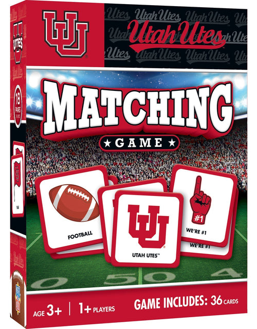 Load image into Gallery viewer, Utah Utes Matching Game by MasterPieces Puzzle Company INC

